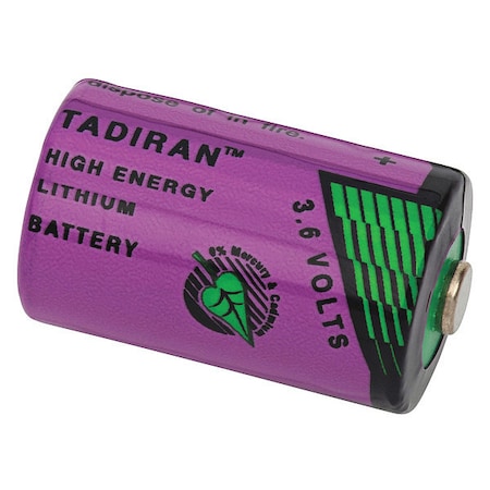 Dantona Battery - 1/2AA - 950 mAh - 3.6 V DC - 1-/ Pack