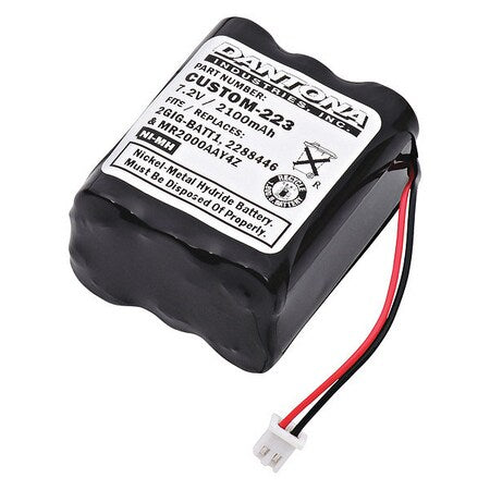 Battery 7.2 Volt Nickel Metal Hydride Dantona Emergency Lighting Battery
