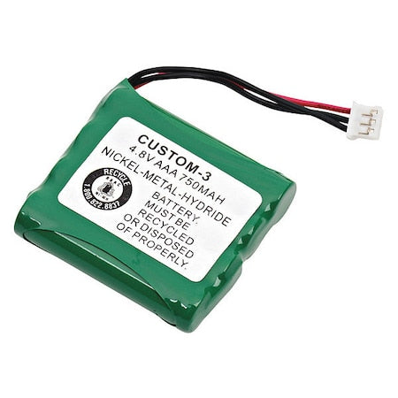 Battery 4.8 Volt Nickel Metal Hydride Dantona Emergency Lighting Battery