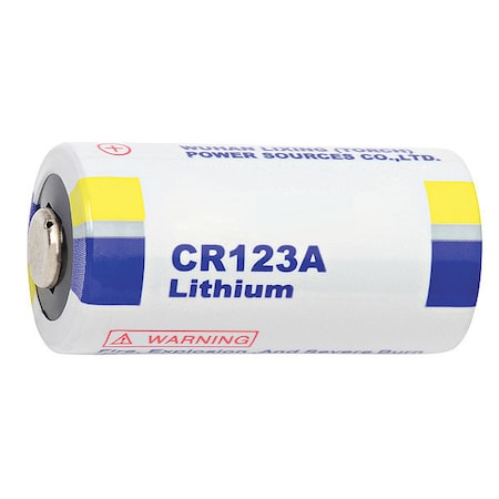 Battery - CR123 - 1500 mAh - 3 V DC - 1-/ Pack