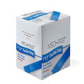 Adhesive Bandage, Strip Bandages, 1 in W x 3 in L, Fabric, Metal Detectable, Blue, PK100