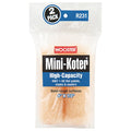 4" Mini Paint Roller Cover, 1/2" Nap, Knit Fabric, 2 PK