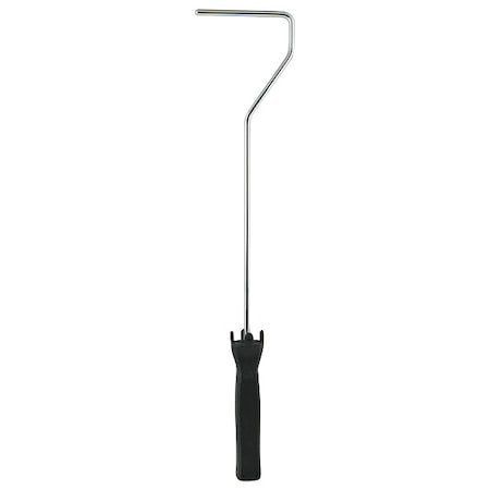 Mini Paint Roller Frame, Cageless, Plastic Handle, 4" Rollers