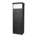 MPB-600 Black Parcel Mail Drop Box w/ Big Parcel Compartment