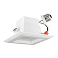 Square LED Retrofit Fixture, 4000K, Cool W