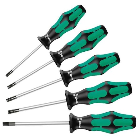 Screwdriver Set, Torx(R), 5 Pc