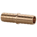 Hose Mender, 1/4 In Barb, Brass