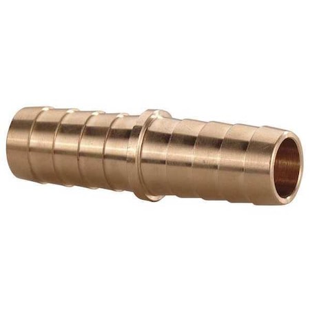Hose Mender, 1/4 In Barb, Brass