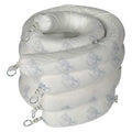 Sorbent Boom, 32 gal, 5 in x 10 ft, Oil, White, 4 PK