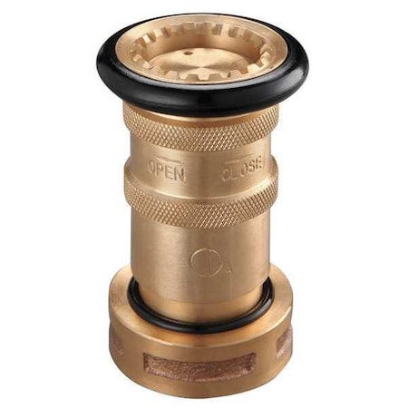 Industrial Fog Nozzle, 1-1/2 In., Black