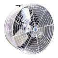 Standard Duty Industrial Fan, Wall Mount, 20 in Blade Dia, 115/230V, 5,470 cfm, Non-Oscillating