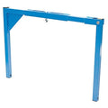 Mounting Bracket For Fan, 34 in Blade Dia, 43-1/2 in W, 3 hp, Powder Coated, Steel, Blue