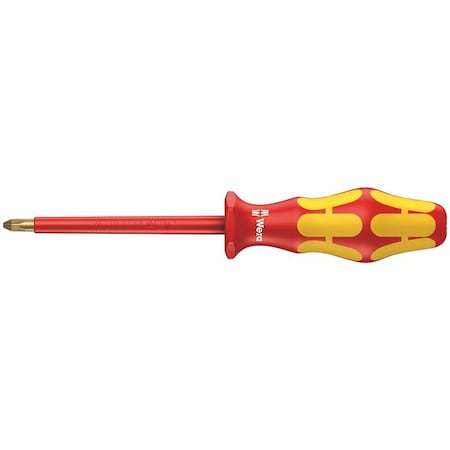 Insulated Pozidriv Screwdriver #1 Round