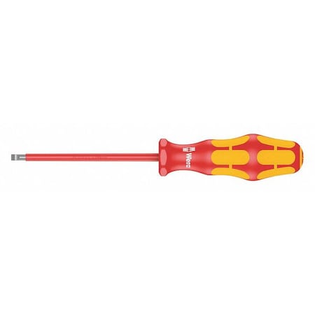 Insulated Slotted Screwdriver 1/8 in Round