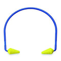 E-A-R Caboflex Reusable Banded Ear Plugs, Pod Shape, NRR 20 dB, M, Blue/Yellow, 1 Pair