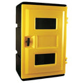 Safety Cabinet, SCBA, 27-1/2" H, 21-1/2" W, Yellow