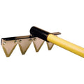 Steel Fire Rake, 60 in L Fiberglass Handle