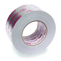 UL- Printed Foil Tape, 2 1/2 in W x 60 yd L, 4.8 mil Thick, Silver