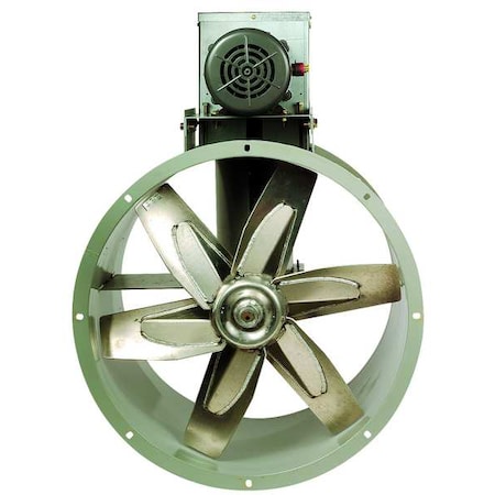 30"" Tubeaxial Fan w/ Motor & Drive Pkg, 115/230VAC