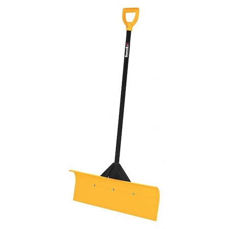 30" Snow Pusher Shovel with Nylon D-Grip Handle