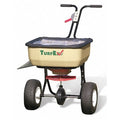 120 lbs Cap Broadcast Pro Walk Behind Spreader For Seed/Fertilizer, 12 ft Spread, Fixed T Handle