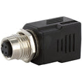 Adapter, M12, Female, Straight, RJ45