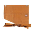 Tool Pouch, Wrench Roll, Brown, Canvas, 11 Pockets