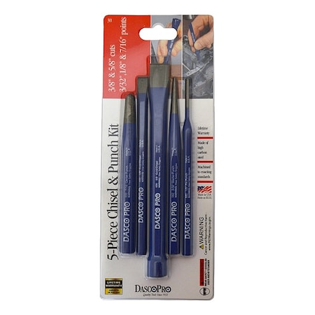 Punch & Chisel, 5 Piece