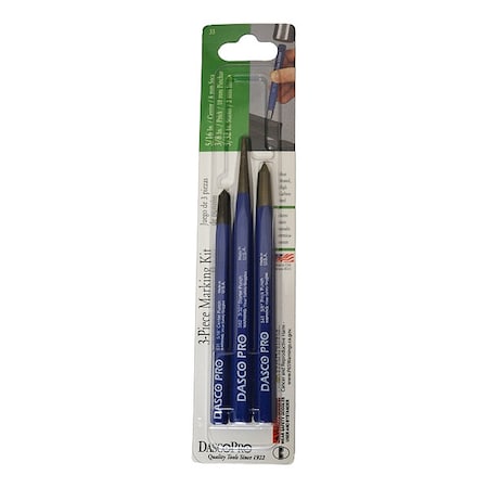 Starter/Marking Punch, 3 Piece