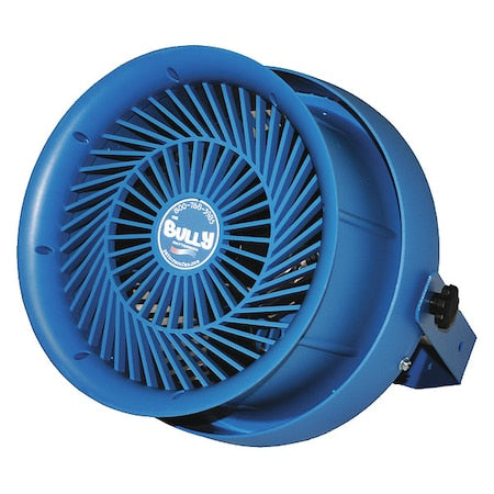 High Velocity Industrial Fan, Ceiling, Wall Mount, 10 in Blade Dia, 115V, 2,470 cfm