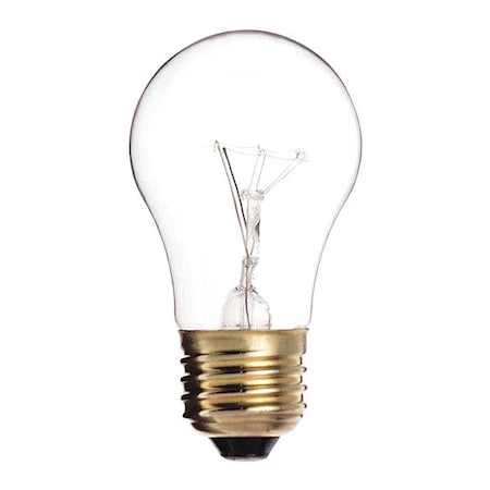 Bulb, Incandescent, 15W, A15, Medium Base, General Service, 2PK