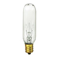 Bulb, Incandescent, 15W, T6, Candelabra Base, Sign & Indicator
