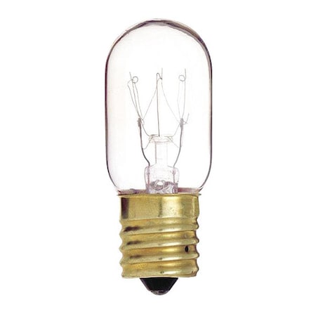 Bulb, Incandescent, 15W, T7, Intermediate Base, Sign & Indicator