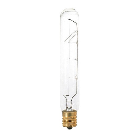 Bulb, Incandescent, 40W, T6 1/2, Intermediate Base, Tubular