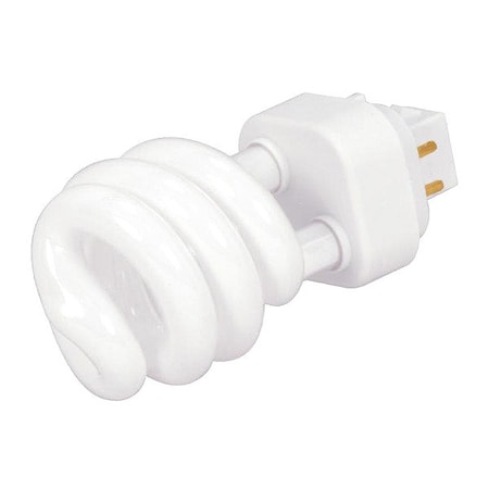 Bulb, CFL, 13W, T3, G24q-1 (4-Pin) Base, Spiral 4 Pin