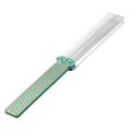 Single Grit Folding Sharpener, 4 1/3 in W, 7/8 in L, 3/16 in H, Diamond, Extra-Fine Grit, Green