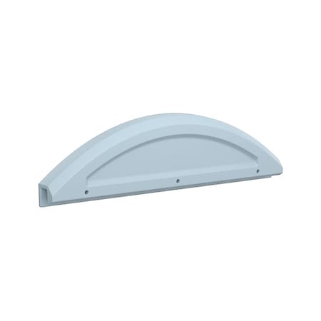 Bunk Safety Rail,42 in W,Blue Gray
