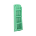 Ladder for Wall Bunk,15 1/2 in W,Green