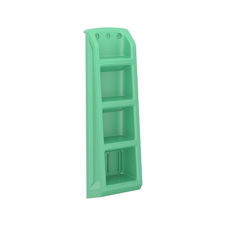 Ladder for Wall Bunk,15 1/2 in W,Green