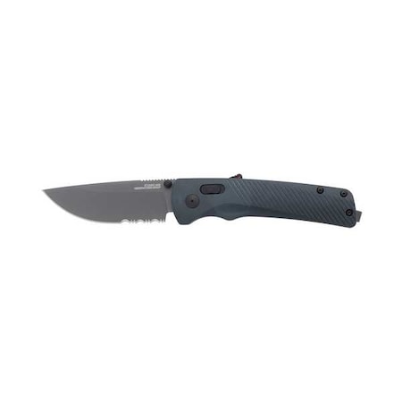 Utility Knife, Serrated, 3-1/2" Blade L