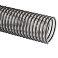 Ducting Hose, 25 ft L, Black/Clear