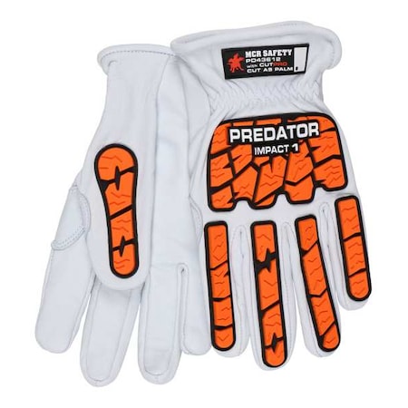 Leather Gloves, Cut Level A9 , L 1 PR