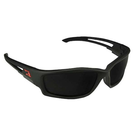 TSK236, Safety Glasses, Anti-Scratch, Gray Lens, Black Frame, Full-Frame, Polarized