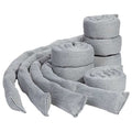 Sorbent Sock, 3 in x 38 in, Water, Gray, 10 PK