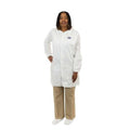 MicroGuard MP Disposable Lab Coat, Microporous Fabric, Snaps Closure, White, XL, 30 PK