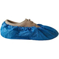 Disposable Shoe Covers, CPE, Blue, Slip Resistant Sole: Yes , XL