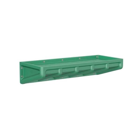 Institutional Bed,81 in L,Green