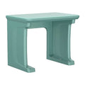 Freestanding Desk, 24 in D X 29 in H, 36 in W X Aqua