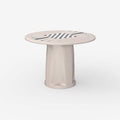 Table,29 in H,Stone Gray
