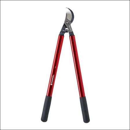 Lopper, Bypass Blade, 2 in Cut Cap, Steel 3-1/2 in L Blade, Aluminum Handle, Rubber Grip